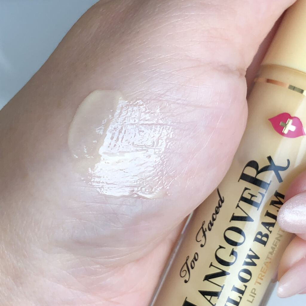～トゥー フェイスド ハングオーバー～ ピロー バーム リップ トリートメント/Too Faced/リップ美容液を使ったクチコミ（3枚目）