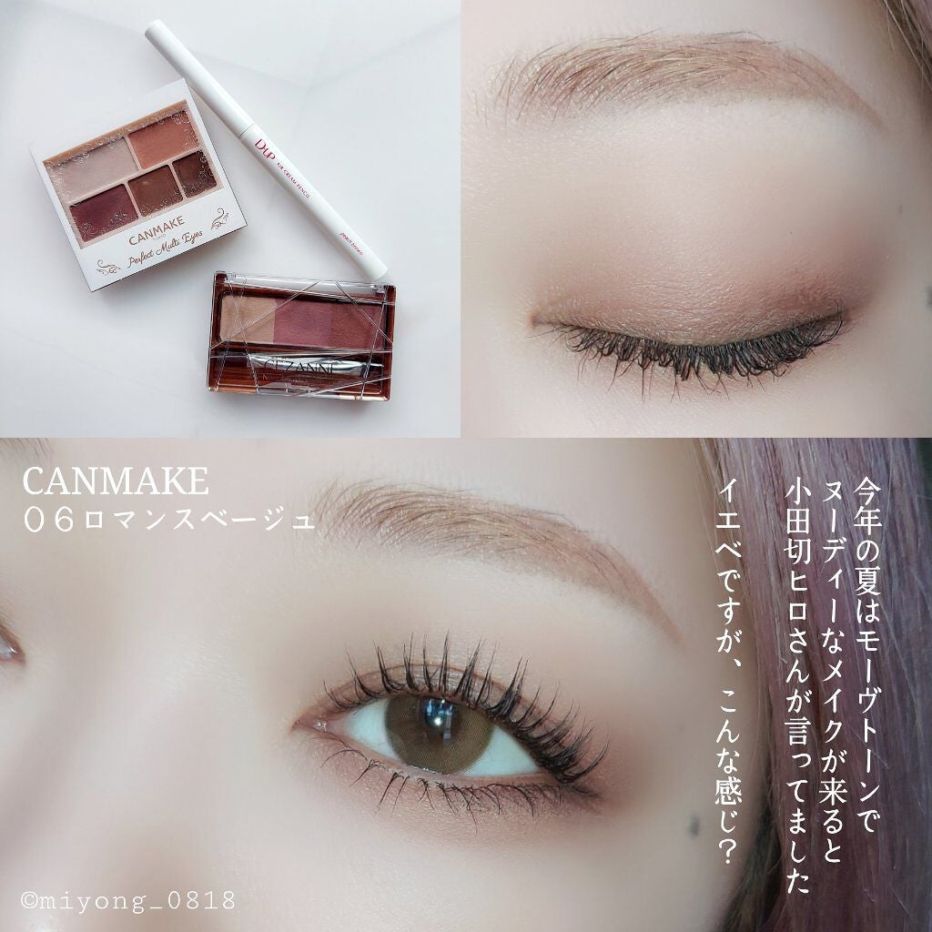パーフェクトマルチアイズ/キャンメイク/アイシャドウパレットを使ったクチコミ(2枚目)