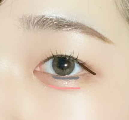 ジューシーピュアアイズ/キャンメイク/アイシャドウパレットを使ったクチコミ(5枚目)