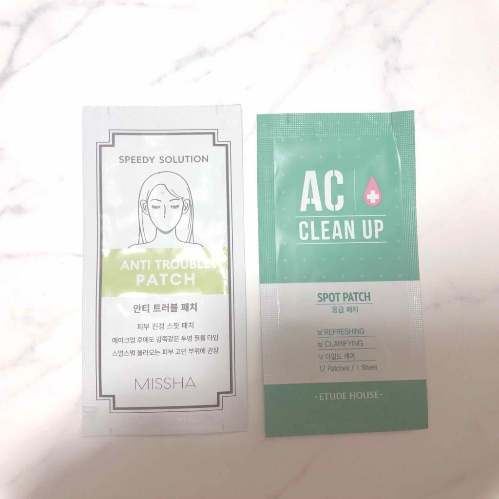 ACC パッチ/ETUDE/シートマスク・パックを使ったクチコミ（2枚目）