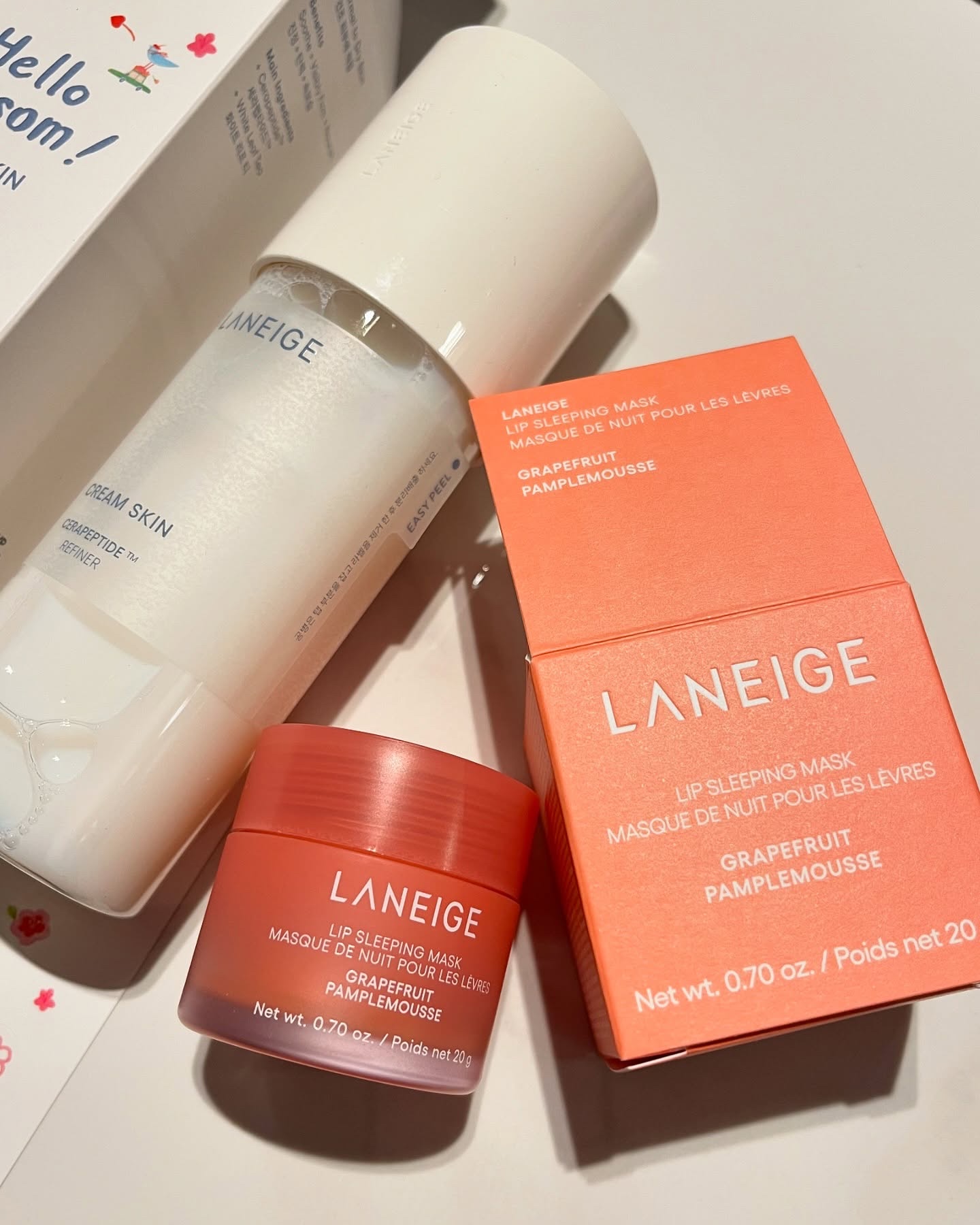 クリームスキン ローション SAKURA（170mL）/LANEIGE/化粧水を使ったクチコミ（3枚目）