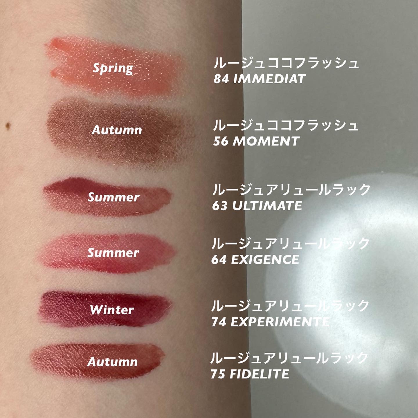 CHANELの口紅 ルージュ ココ フラッシュ＆ルージュ アリュール