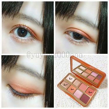 ソルテッド キャラメル ミニ アイシャドウ パレット/Too Faced/アイシャドウパレットを使ったクチコミ（1枚目）