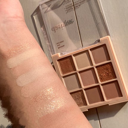 シャドウパレット/dasique/アイシャドウパレットを使ったクチコミ(3枚目)