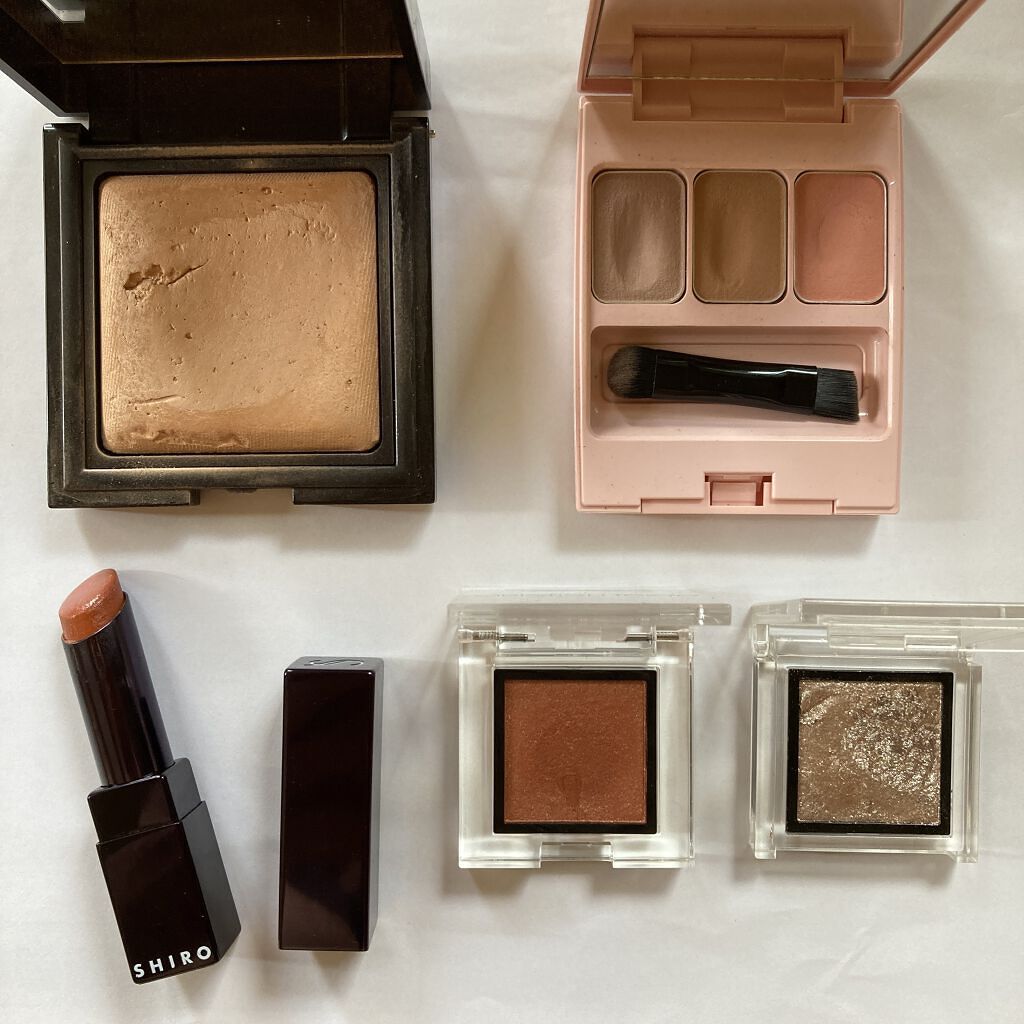 ジンジャーリップスティック 9102 カッパーブラウン/SHIRO/口紅を使ったクチコミ（1枚目）