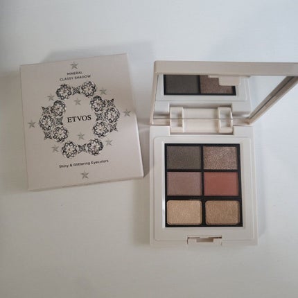 ミネラルクラッシィシャドー2022CF/エトヴォス/アイシャドウパレットを使ったクチコミ(4枚目)