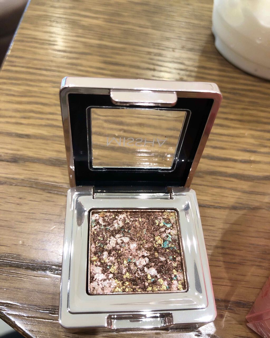 グリッタープリズム シャドウ/MISSHA/グリッターを使ったクチコミ(2枚目)