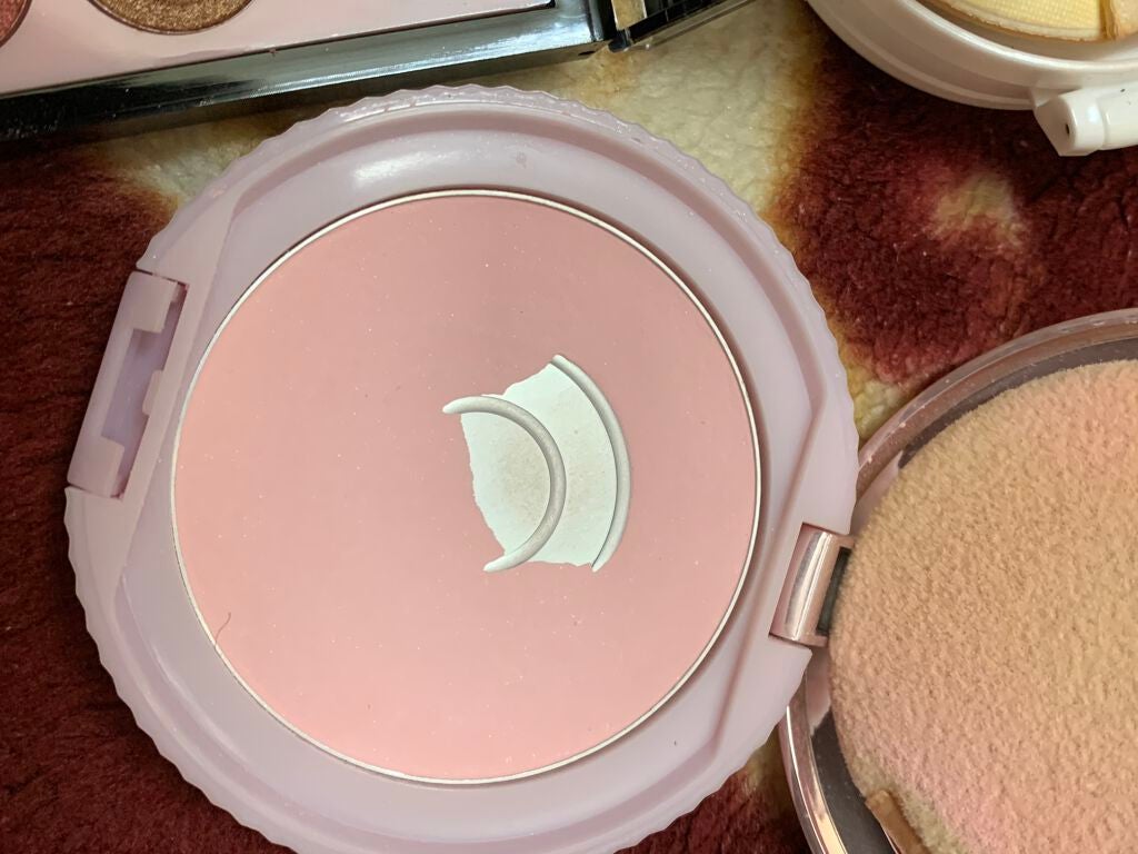 【旧品】マシュマロフィニッシュパウダー/キャンメイク/プレストパウダーを使ったクチコミ(1枚目)