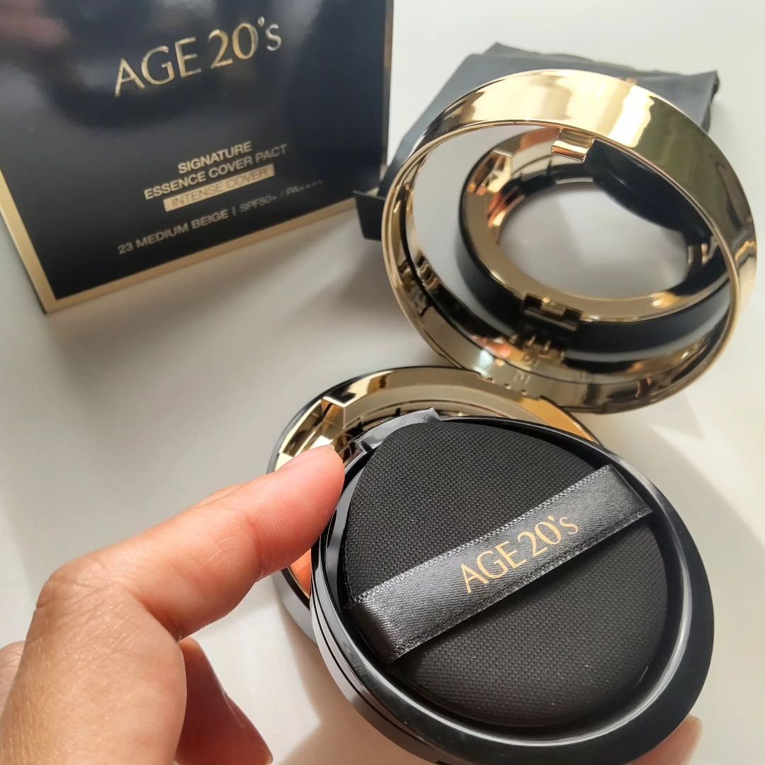 SIGNATURE ESSENCE COVER PACT　 インテンスカバー(23号)/AGE20’s/クリーム・エマルジョンファンデーションを使ったクチコミ（3枚目）