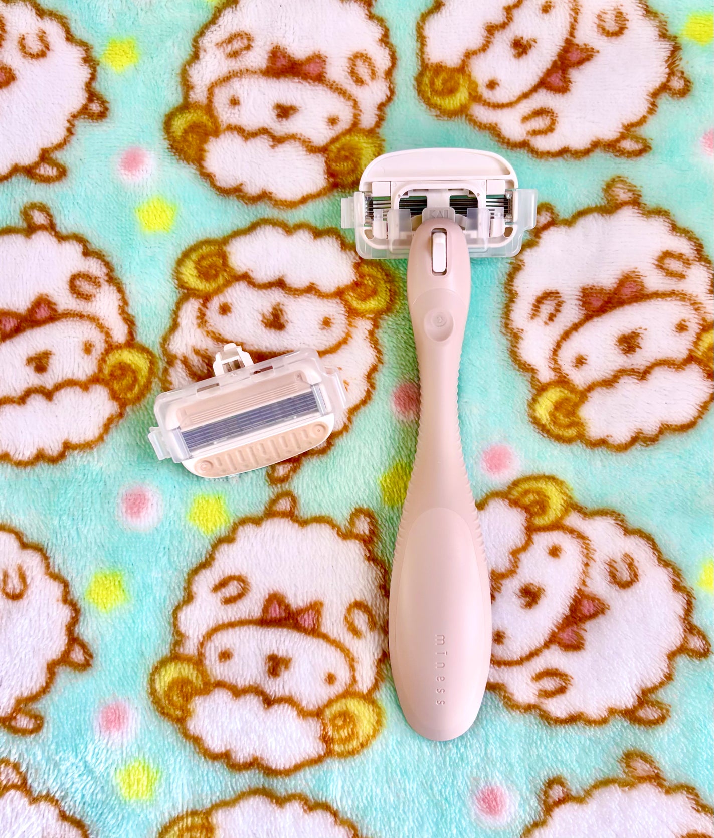 miness ボディ用カミソリ 替刃2個付/貝印/シェーバーを使ったクチコミ(3枚目)