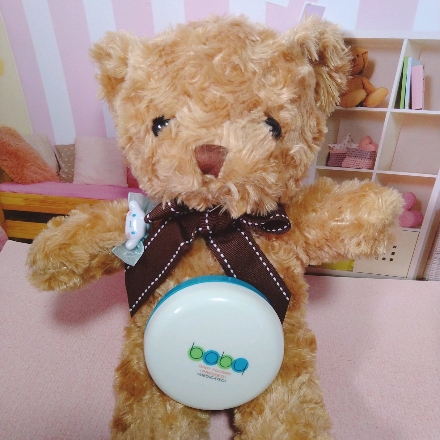 資生堂ベビーパウダー(プレスド)/ベビー/ボディパウダーを使ったクチコミ(1枚目)