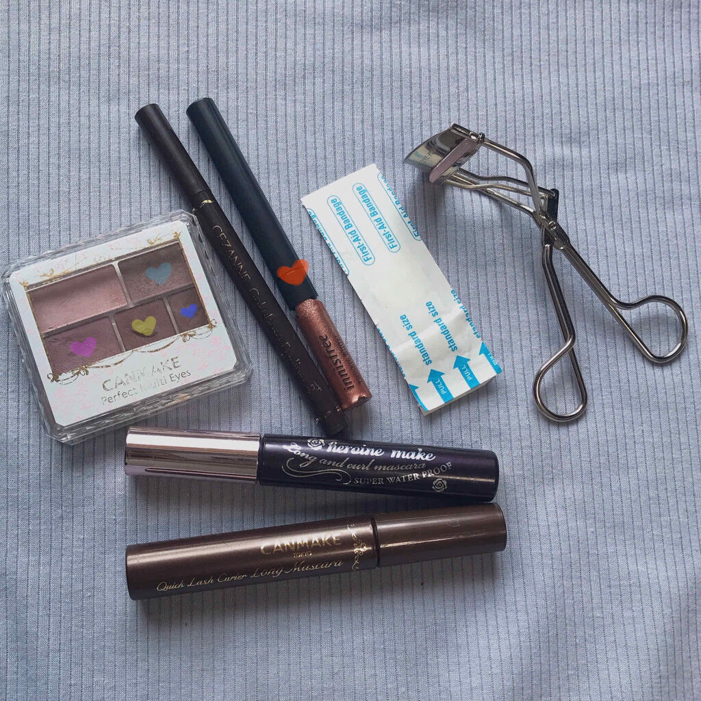 クイックラッシュカーラー　ロングマスカラ/キャンメイク/マスカラを使ったクチコミ（3枚目）