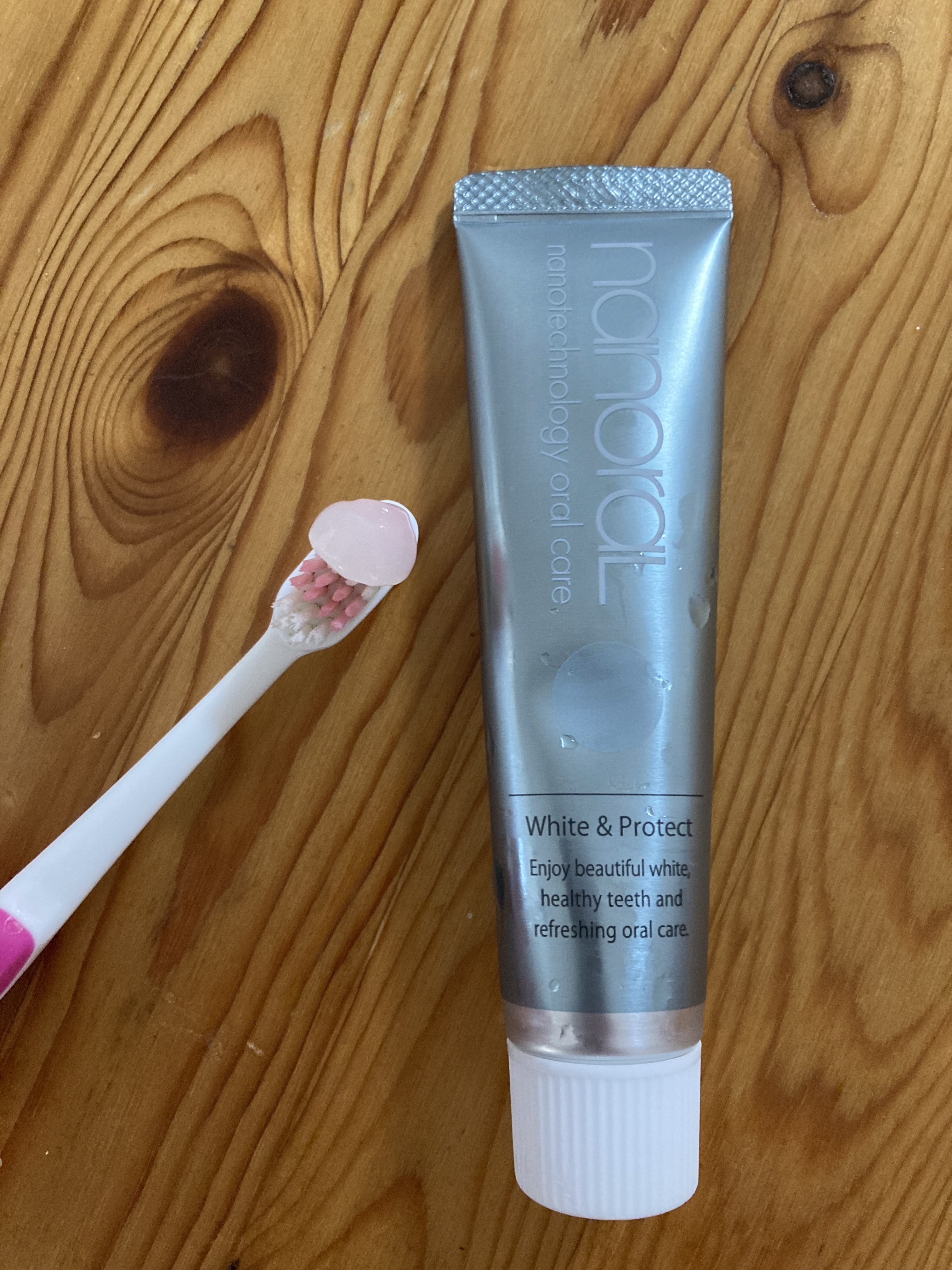 薬用ホワイト＆プロテクト/ナノラル/歯磨き粉を使ったクチコミ（1枚目）