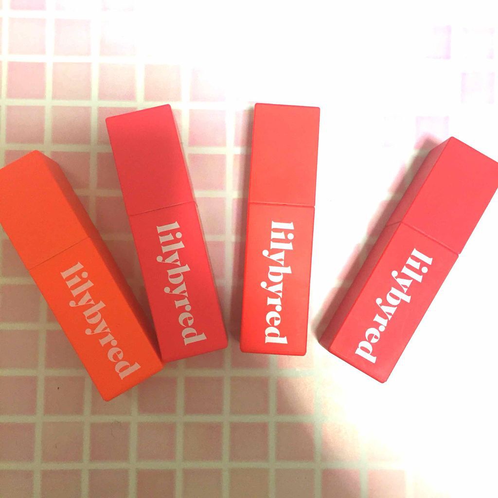 ブラッディライアー コーティングティント/lilybyred/リップティントを使ったクチコミ(1枚目)