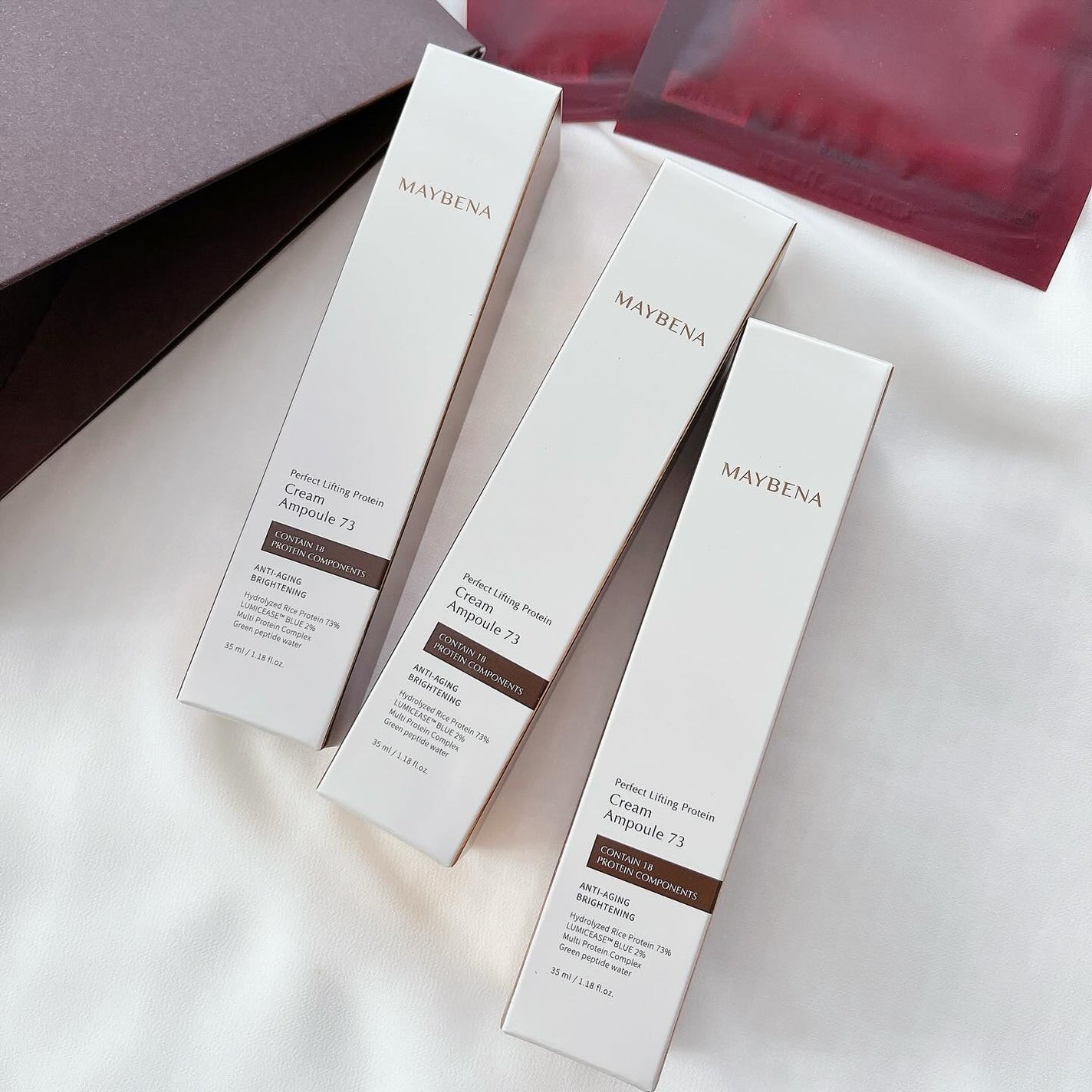 73シワクリーム/MAYBENA/フェイスクリームを使ったクチコミ(2枚目)