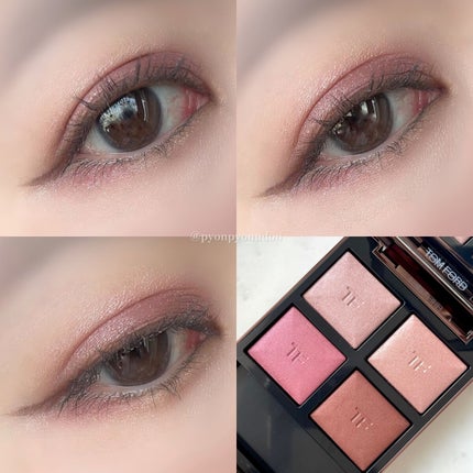 アイ カラー クォード/TOM FORD BEAUTY/アイシャドウパレットを使ったクチコミ(2枚目)