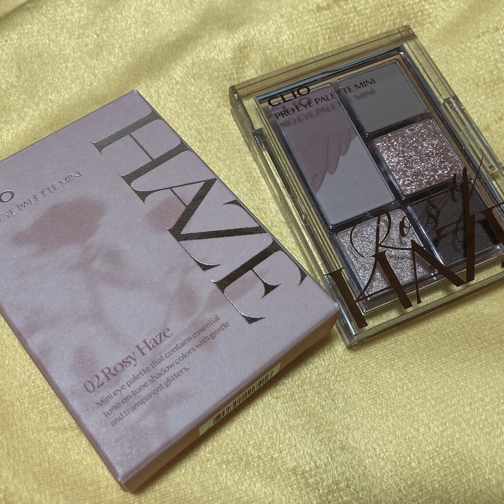 プロ アイパレット ミニ/CLIO/アイシャドウパレットを使ったクチコミ（1枚目）