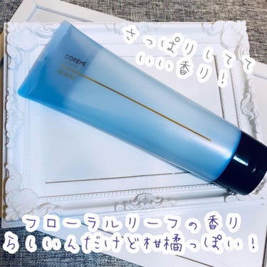 COREME ヘアマスク Mのクチコミ「_

ARIMINO
COREME HAIR MASK M
普通髪用M

【HPより】
普通毛.....」（3枚目）