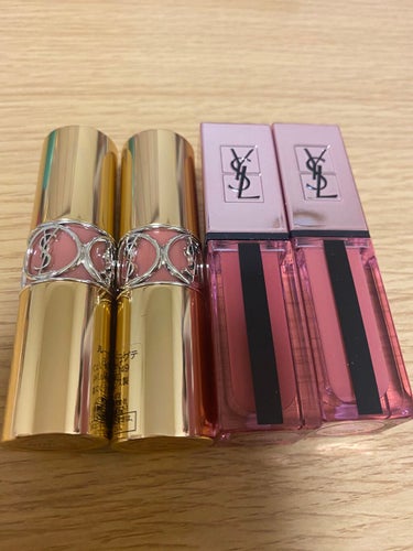 ルージュ ピュールクチュール ヴェルニ ウォーターグロウ No.203 リストリクテッド ピンク/YVES SAINT LAURENT BEAUTE/口紅を使ったクチコミ（1枚目）