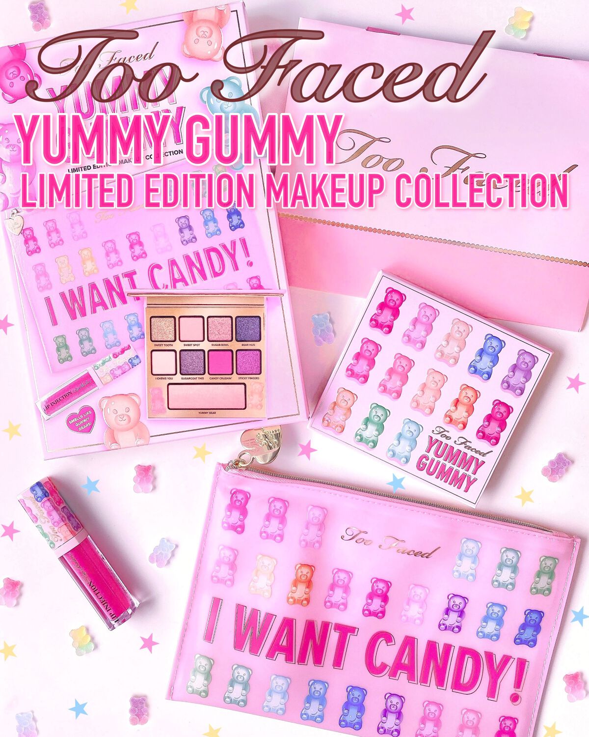ヤミー ガミー メイクアップ コレクション /Too Faced/メイクアップキットを使ったクチコミ（1枚目）