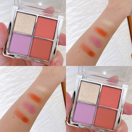 アイランドアドベンチャー4アイシャドウ/HEXZE(ヘックスゼ)/アイシャドウパレットを使ったクチコミ(2枚目)