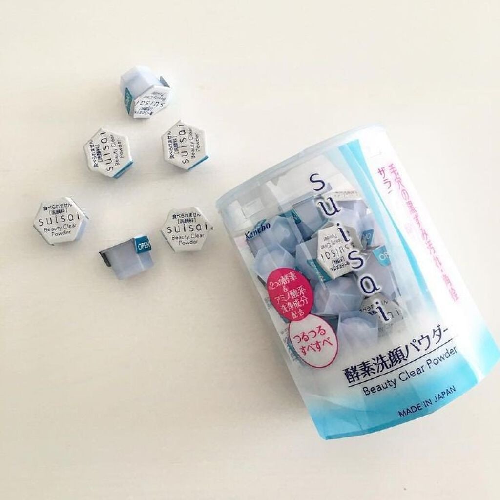 スイサイ ビューティクリア パウダーウォッシュ/suisai/洗顔パウダーを使ったクチコミ(1枚目)