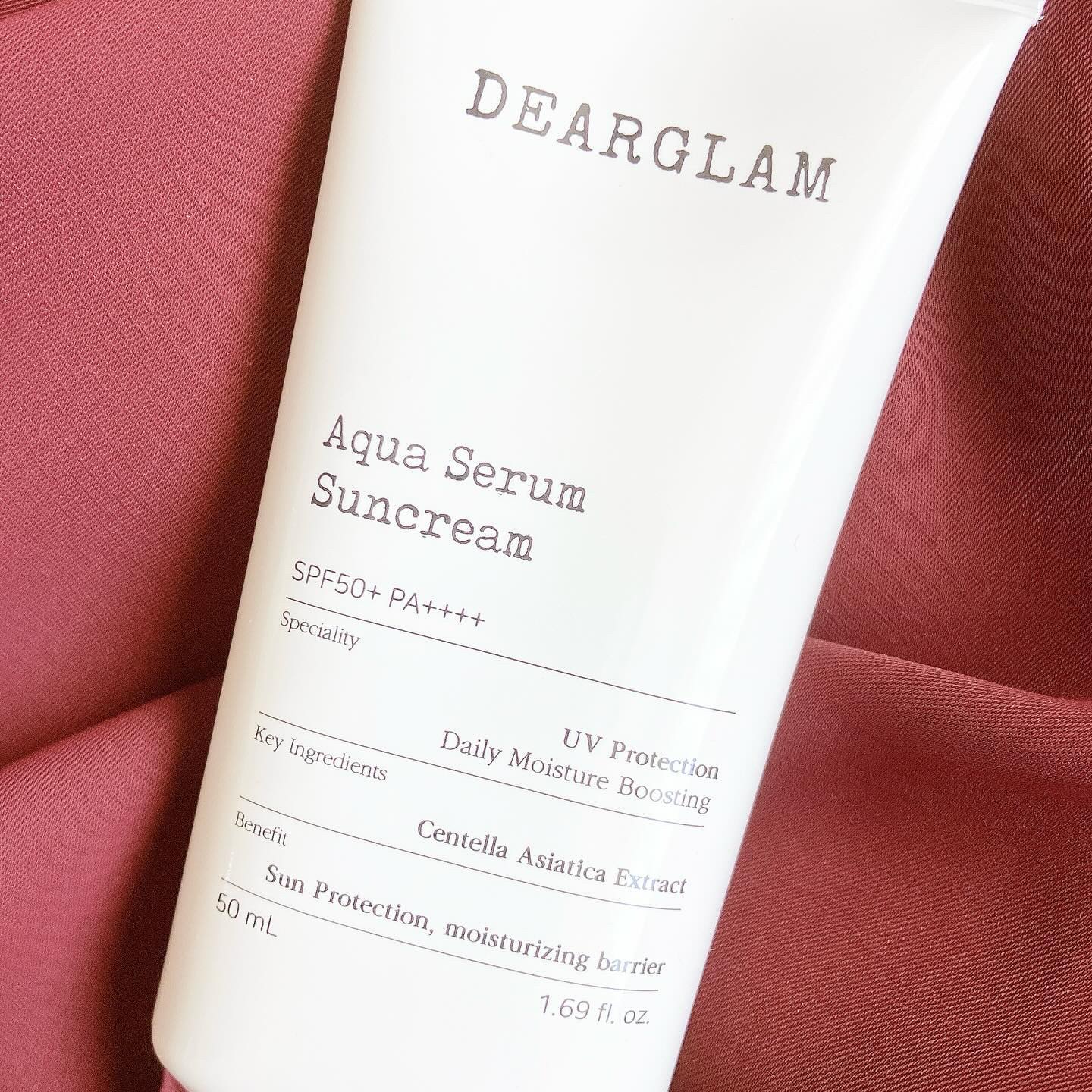 アクア セラム 日焼け止め/dearglam/日焼け止めクリームを使ったクチコミ（2枚目）