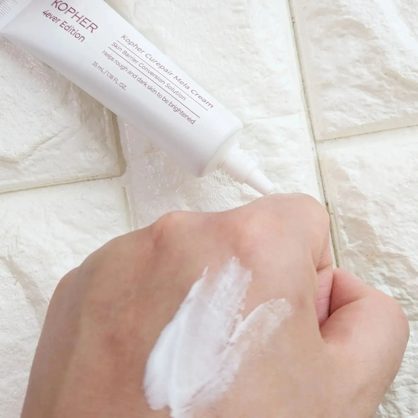 CUREPAIR MELA CREAM /KOPHER/フェイスクリームを使ったクチコミ(4枚目)