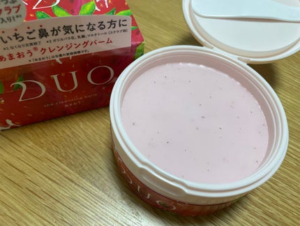 デュオ ザ クレンジングバーム あまおう/DUO/クレンジングバームを使ったクチコミ(2枚目)