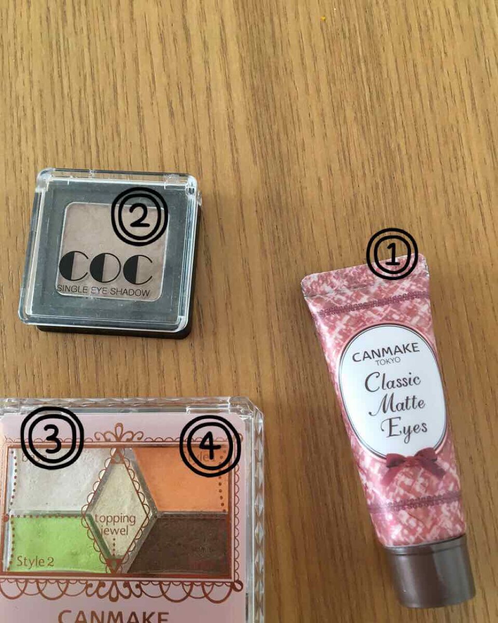 【旧品】パーフェクトスタイリストアイズ/キャンメイク/アイシャドウパレットを使ったクチコミ(4枚目)