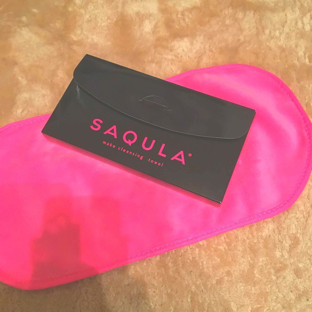 SAQULAクレンジングタオル/SAQULA/その他スキンケアグッズを使ったクチコミ（1枚目）