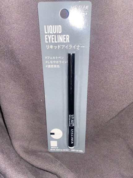 リキッドアイライナーa (TOKYO GIRLS COLLECTION)/U R GLAM/リキッドアイライナーを使ったクチコミ(1枚目)