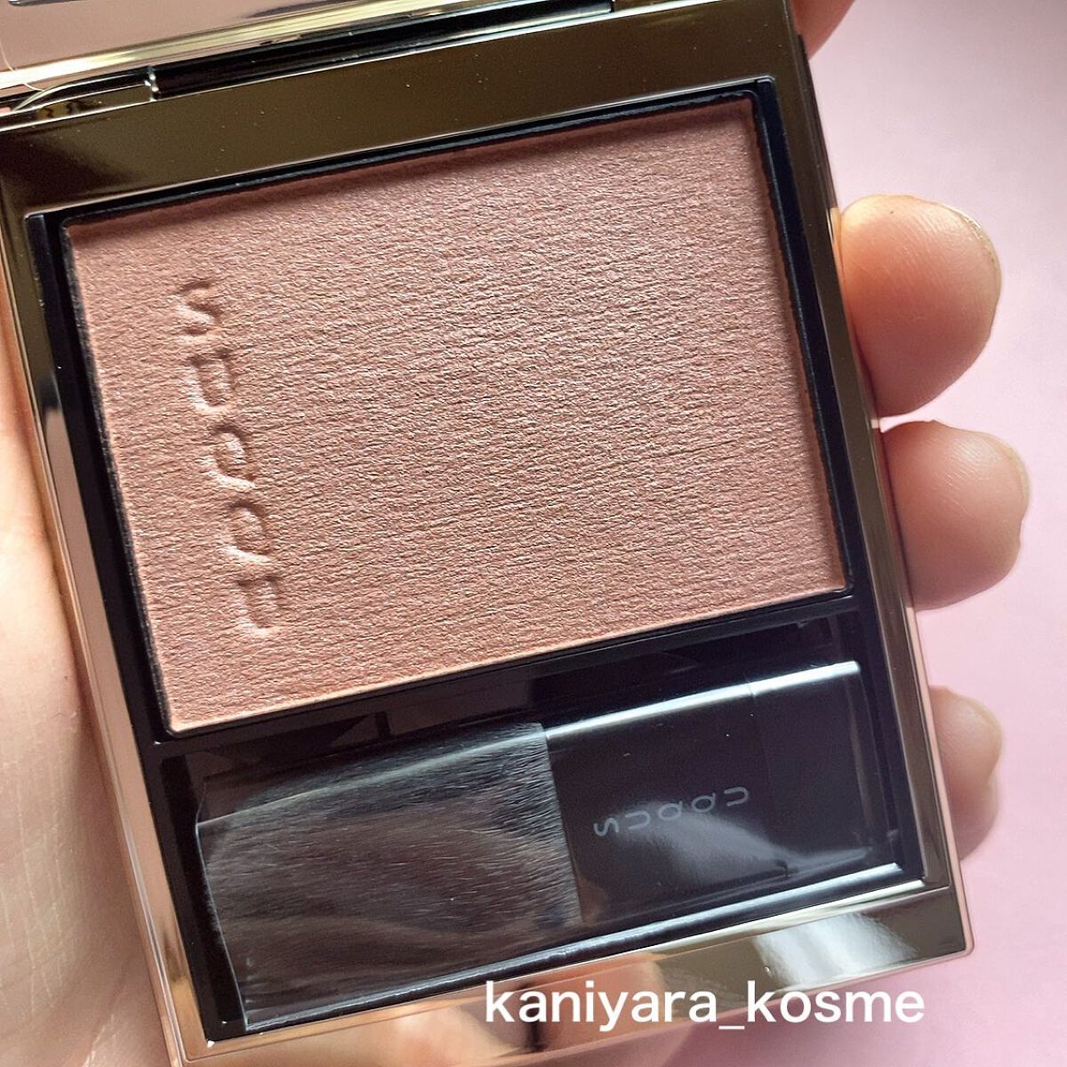 メルティング パウダー ブラッシュ/SUQQU/パウダーチークを使ったクチコミ(3枚目)