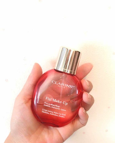 フィックス メイクアップ/CLARINS/ミスト状化粧水を使ったクチコミ（1枚目）