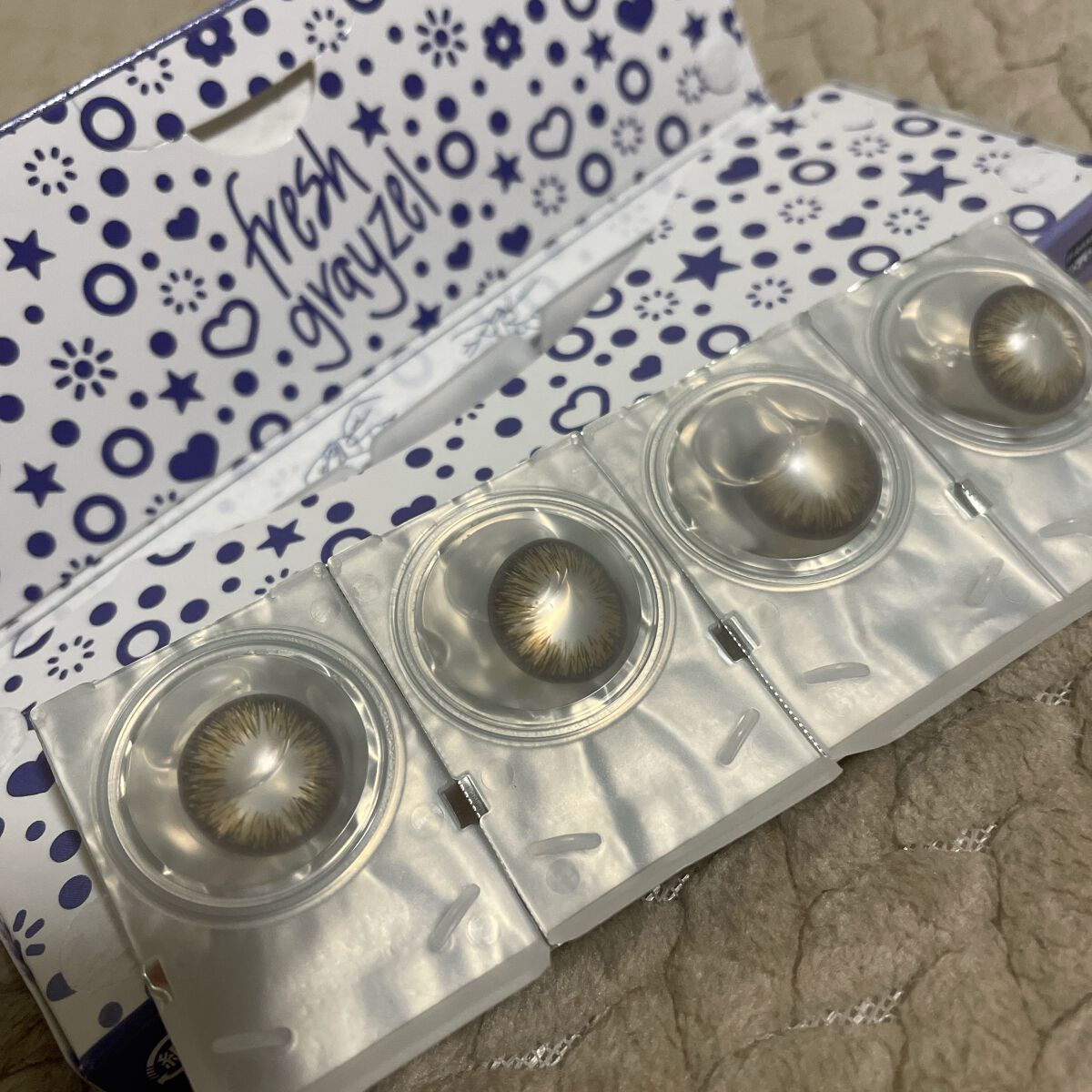 ワンデーアキュビュー®ディファイン®モイスト®　<フレッシュシリーズ>/アキュビュー® ディファイン®/ワンデー（１DAY）カラコンを使ったクチコミ（3枚目）