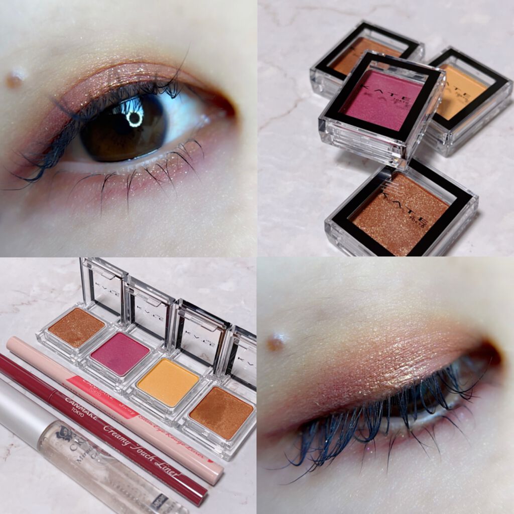 クリーミータッチライナー/キャンメイク/ジェルアイライナーを使ったクチコミ（1枚目）