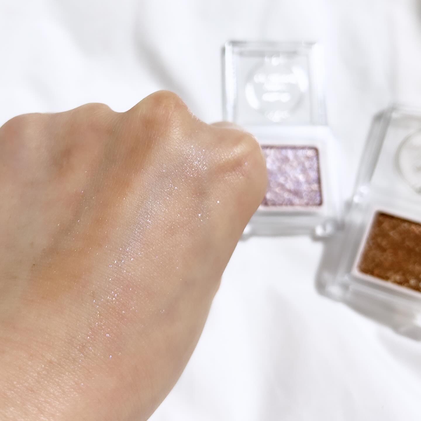 パラドゥ シングルアイシャドウ	/パラドゥ/単色アイシャドウを使ったクチコミ（3枚目）