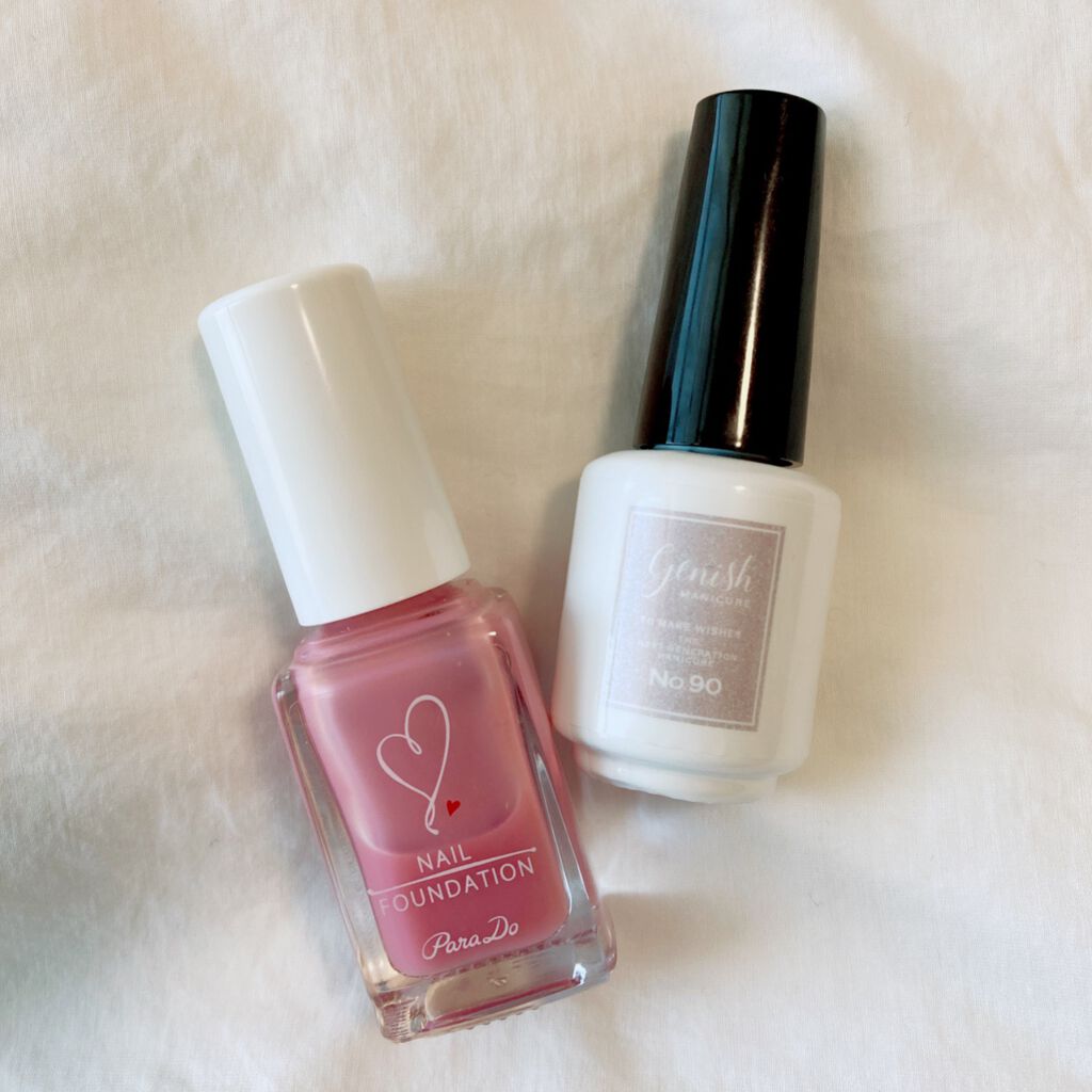 ネイルファンデーション/パラドゥ/マニキュアを使ったクチコミ（2枚目）