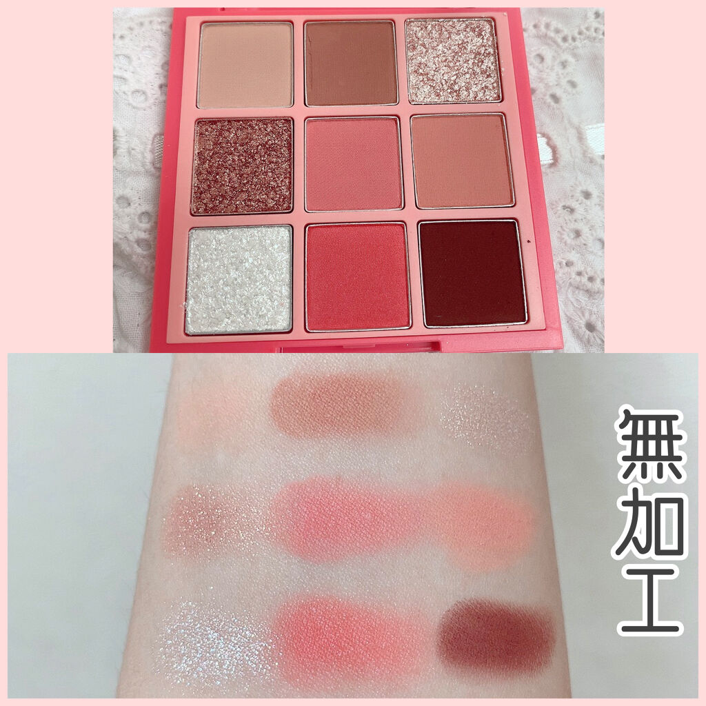 プレイカラーアイズ ローズクラッシュ/ETUDE/アイシャドウパレットを使ったクチコミ（2枚目）