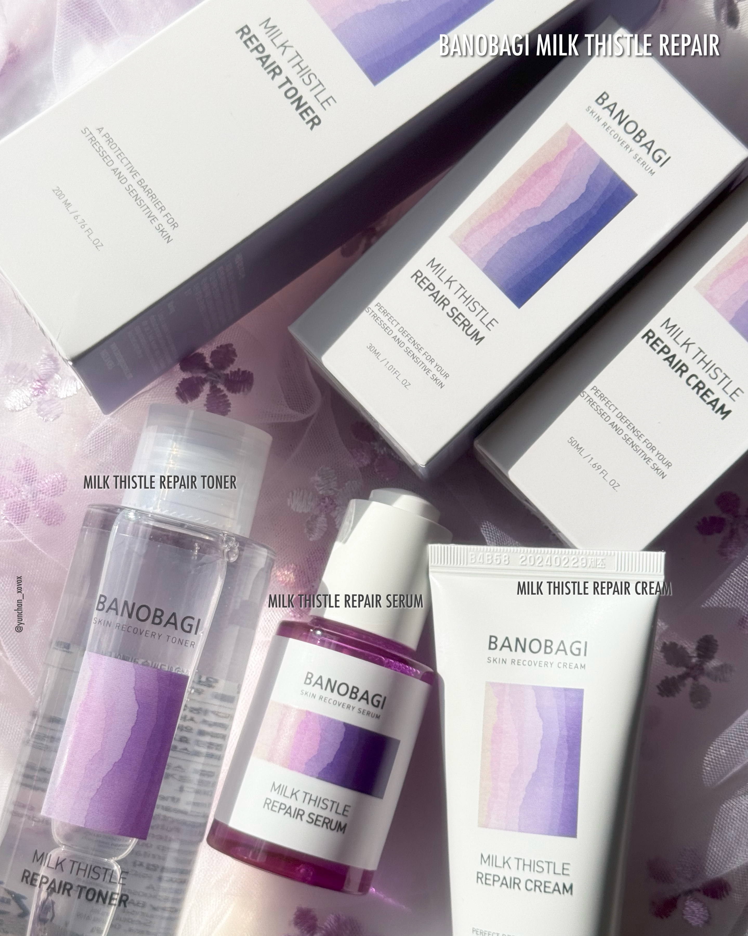 ミルクシスル リペアトナー/BANOBAGI/化粧水を使ったクチコミ（2枚目）