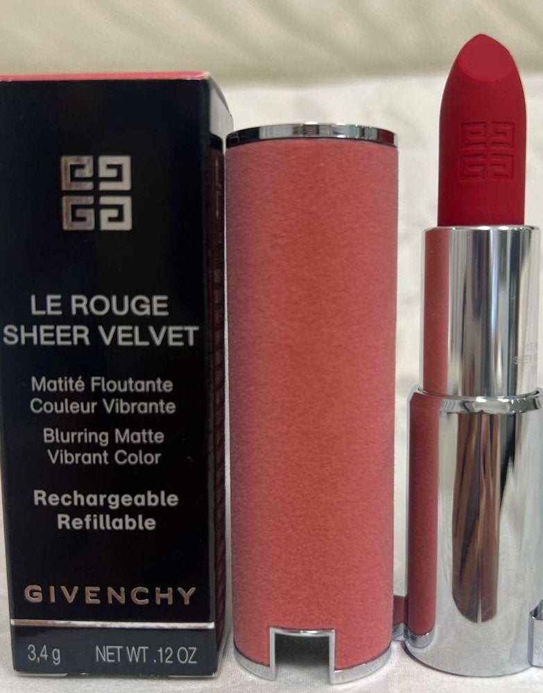 ルージュ・ジバンシイ・ベルベット/GIVENCHY/口紅を使ったクチコミ(1枚目)