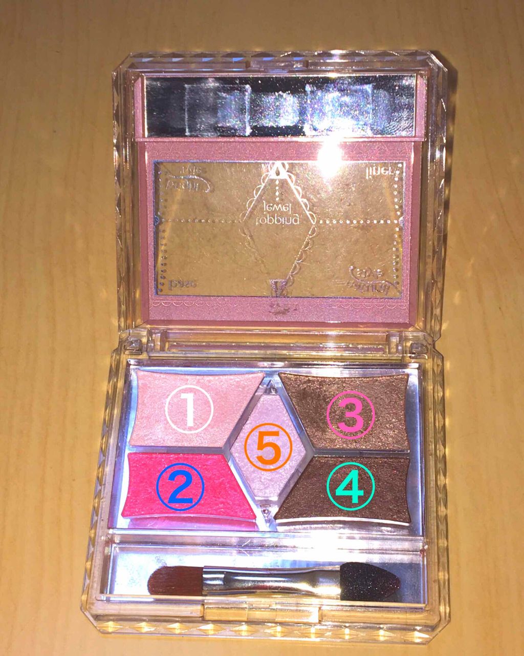 【旧品】パーフェクトスタイリストアイズ/キャンメイク/アイシャドウパレットを使ったクチコミ（2枚目）