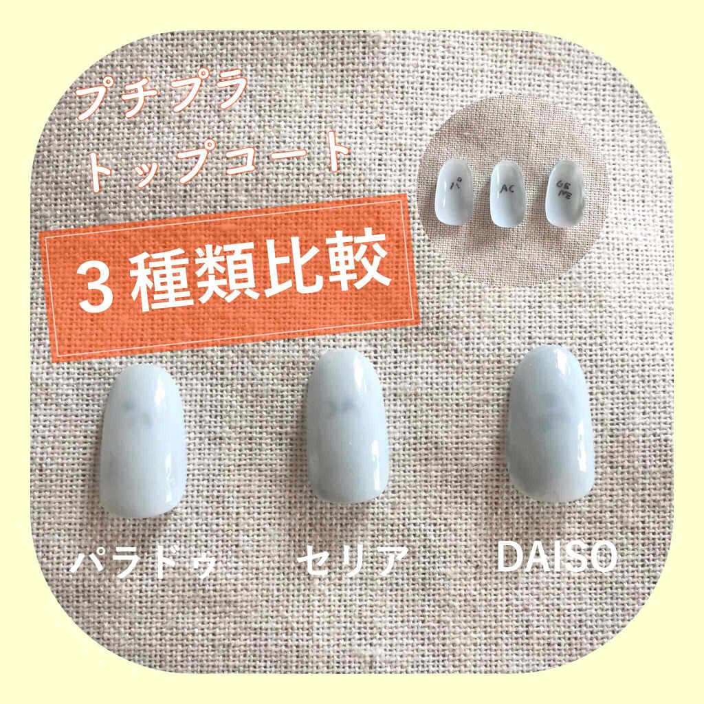 AC ネイル フィックス グロッシー トップコート/AC MAKEUP/ネイルトップコートを使ったクチコミ（1枚目）