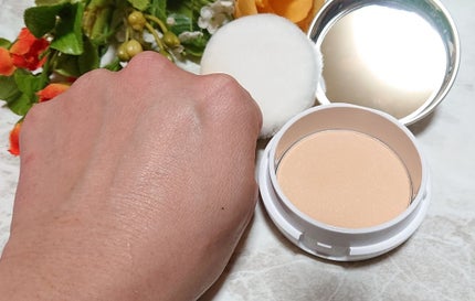 フェイスパウダー ハイカバー N 白肌オークル/クリアラスト/プレストパウダーを使ったクチコミ(4枚目)