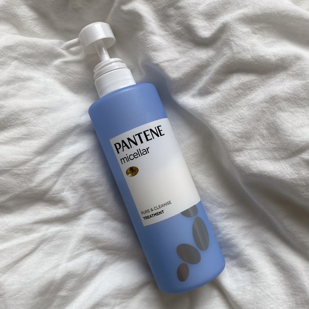 PRO-V ミセラー ピュア＆クレンズ ノンシリコンシャンプー/トリートメント トリートメント本体/パンテーン/市販シャンプーを使ったクチコミ（1枚目）