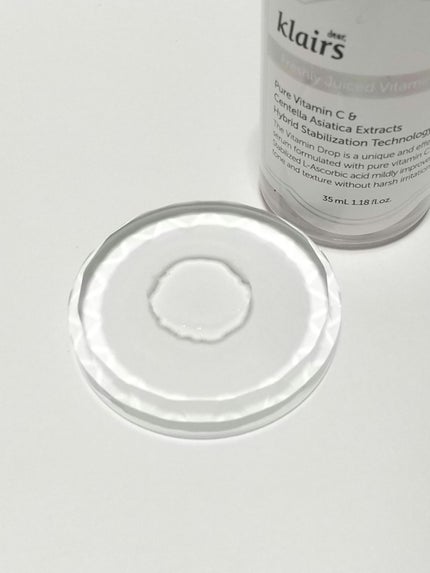 フレッシュリージュースドビタミンドロップ(35ml)/Klairs/美容液を使ったクチコミ(3枚目)