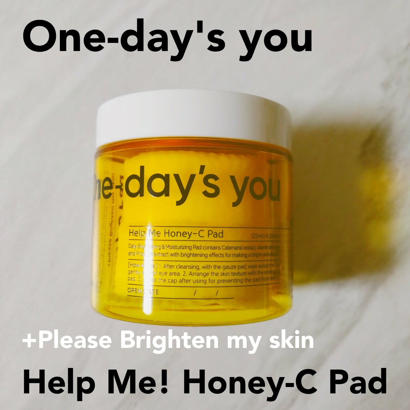 ヘルプミー! ハニーCパッド/One-day's you/トナーパッドを使ったクチコミ(1枚目)