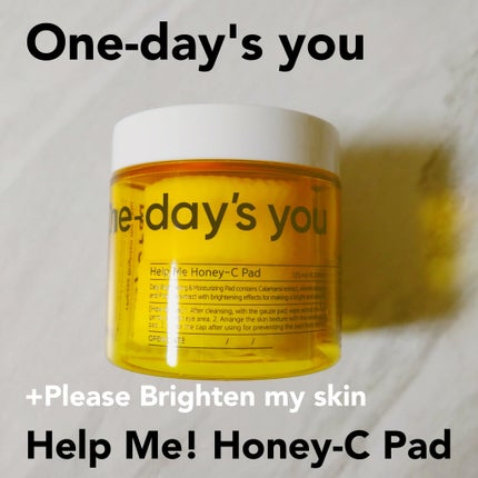 ヘルプミー! ハニーCパッド/One-day's you/トナーパッドを使ったクチコミ(1枚目)