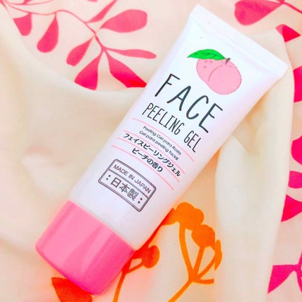 フェイスピーリングジェル ピーチの香り/DAISO/ピーリングを使ったクチコミ(1枚目)