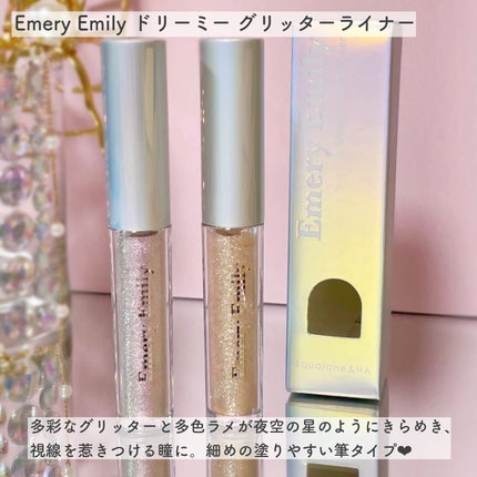 ドリーミー グリッターライナー/Emery Emily/グリッターを使ったクチコミ(6枚目)